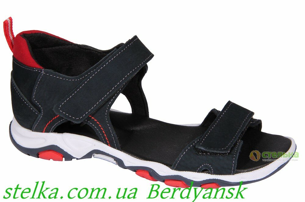 Кожаные босоножки для мальчика, обувь Bravi, 6943-1
